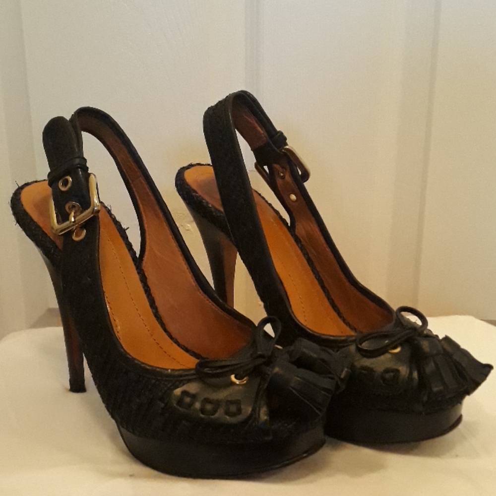 Zara leather shoes
